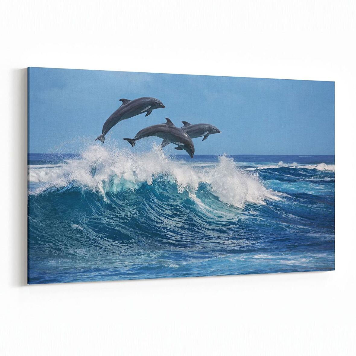 Olla 12954Y Deniz / Okyanus Görseli Yatay Kanvas Tablo (Ölçü: 150X100)