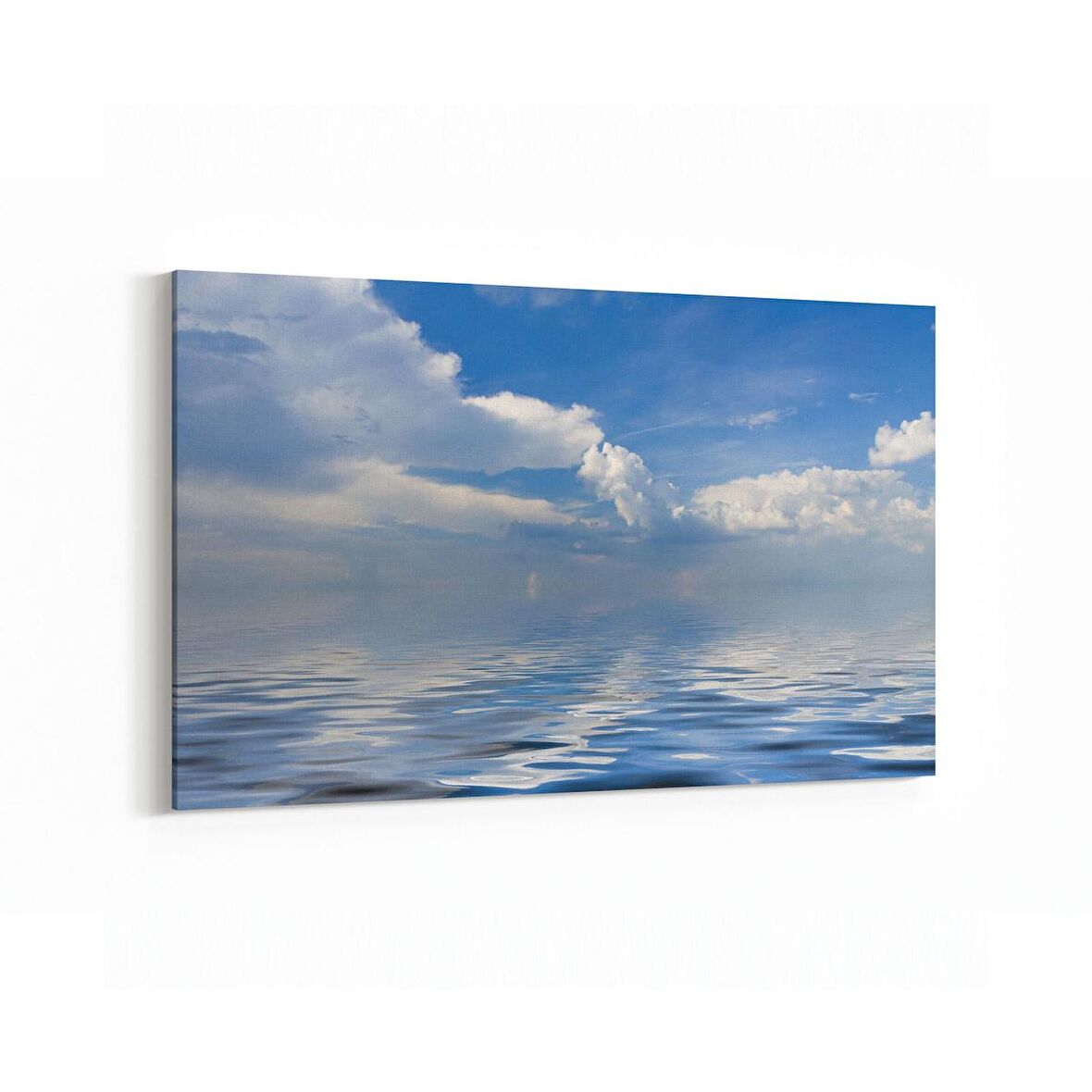 Olla 16544Y Kumsal / Sahil Görseli Yatay Kanvas Tablo (Ölçü: 70X50)