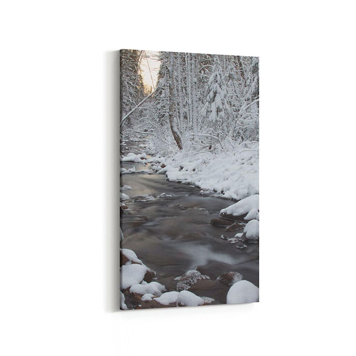 Olla 14140DD Doğa / Manzara Görseli Dikey Dar Kanvas Tablo (Ölçü: 30X60)