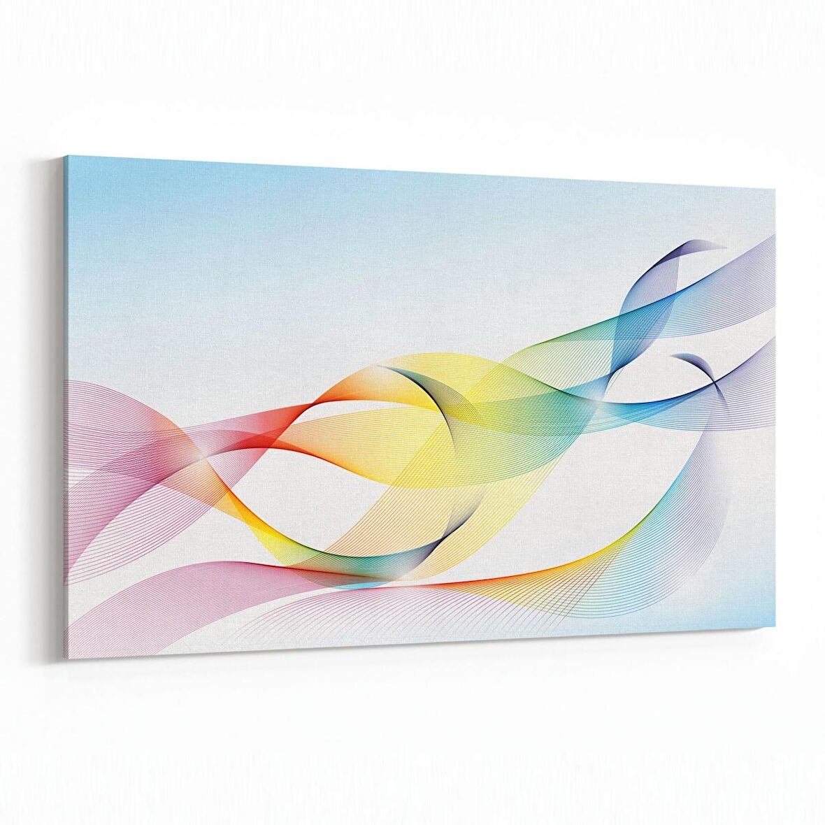 Olla 10130Y Abstract Görsel Yatay Kanvas Tablo (Ölçü: 90X60)
