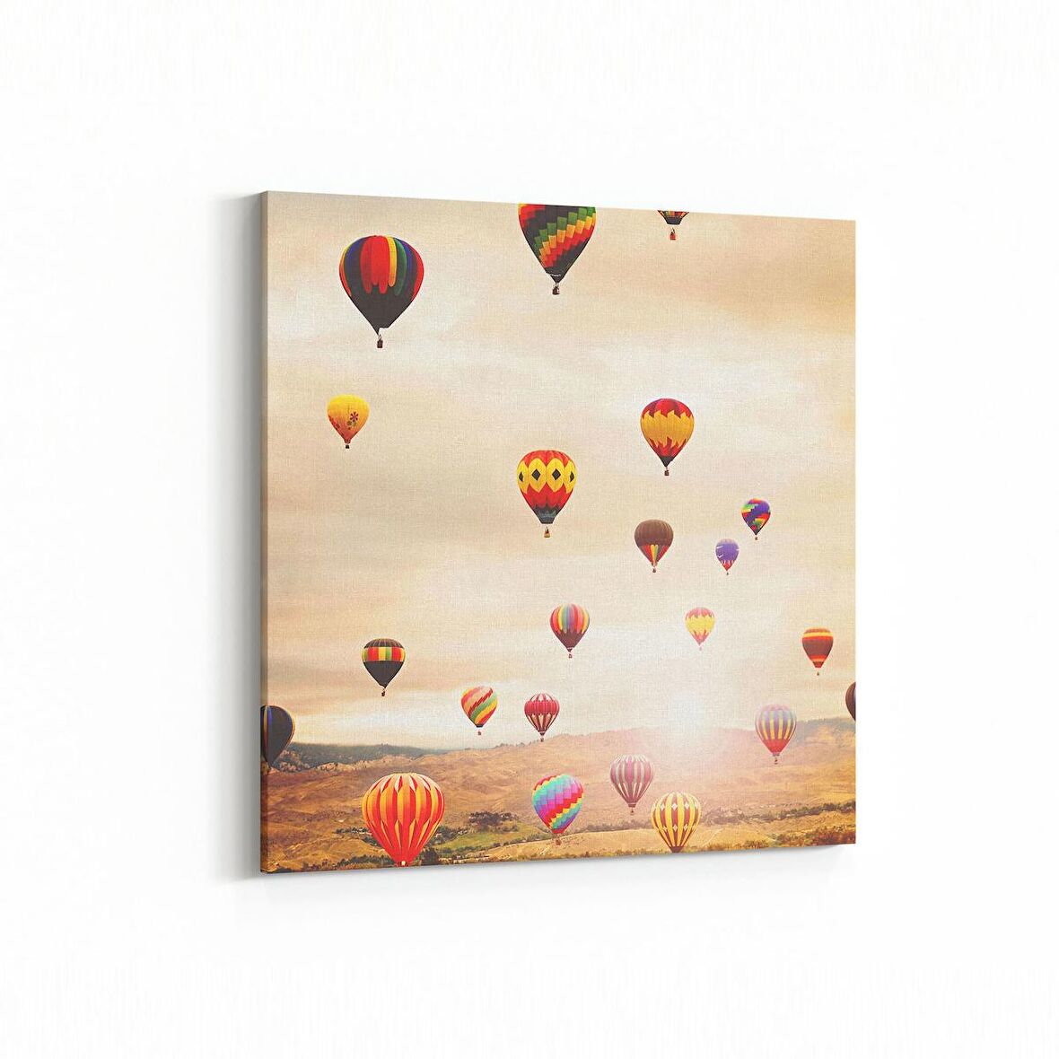 Olla 14192K Doğa / Manzara Görseli Kare Kanvas Tablo (Ölçü: 25X25)