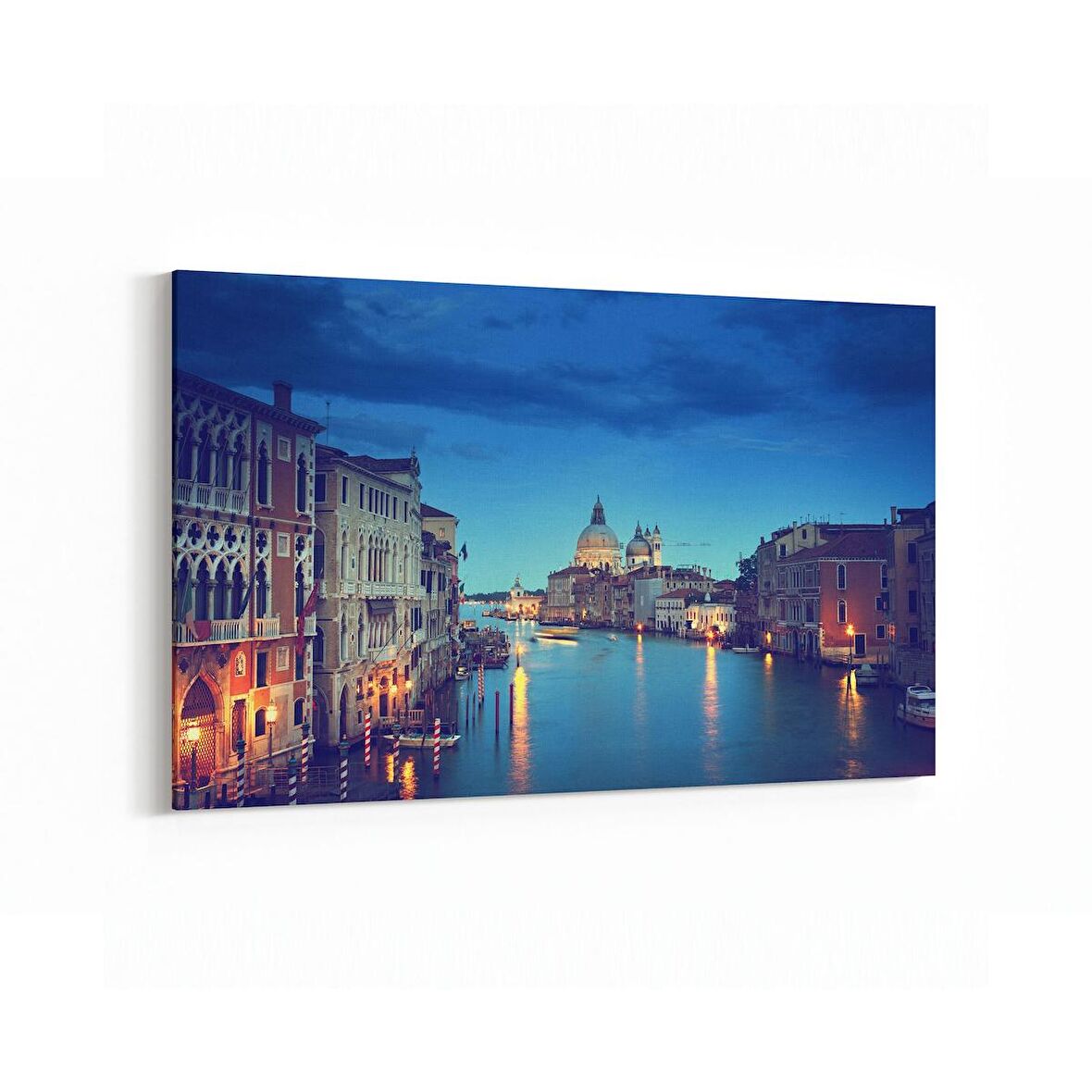 Olla 18383Y Yapı Görseli Yatay Kanvas Tablo (Ölçü: 90X60)