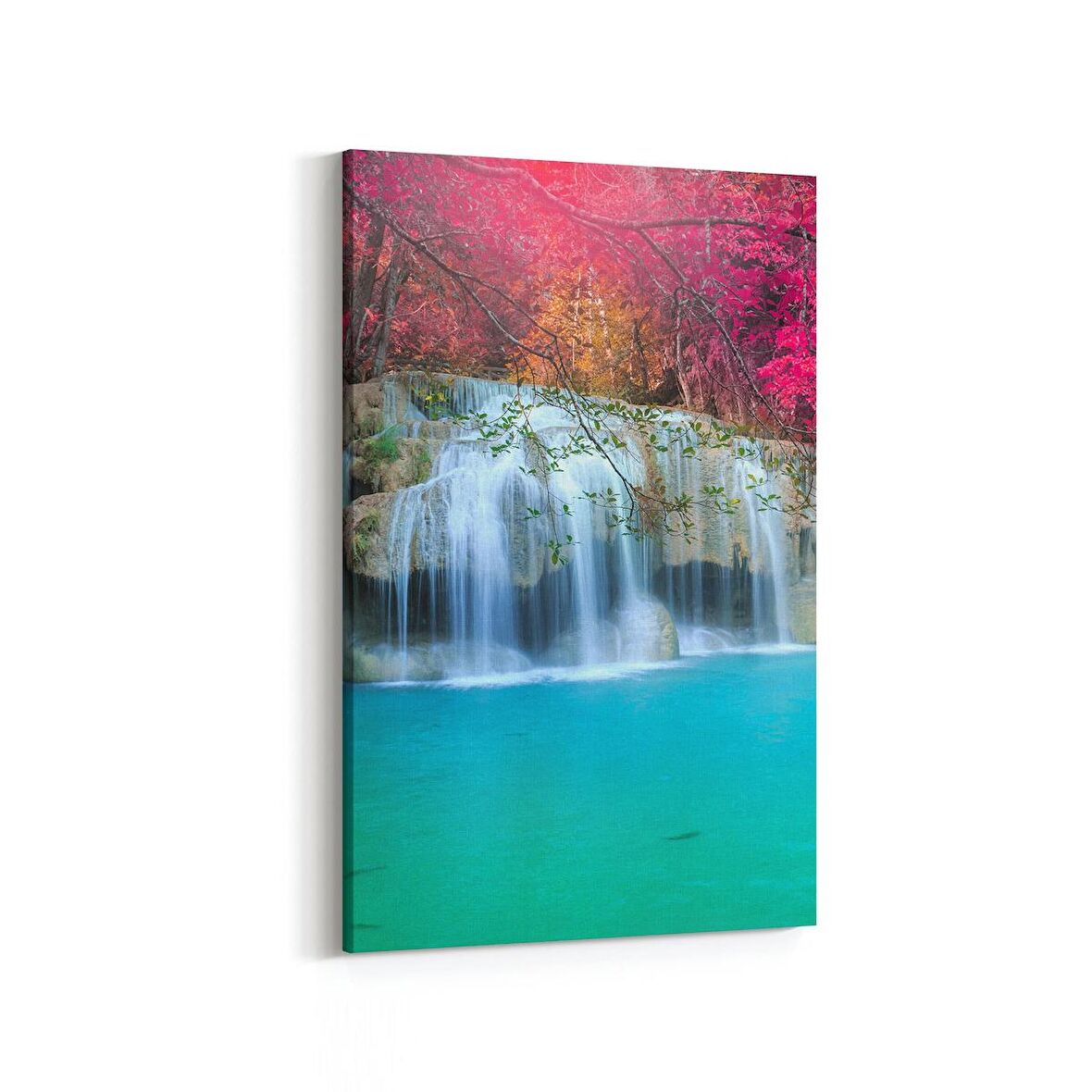 Olla 13801D Doğa / Manzara Görseli Dikey Kanvas Tablo (Ölçü: 70X105)