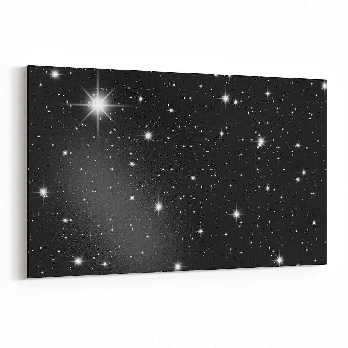 Olla 14684Y Gece Gökyüzü Görseli Yatay Kanvas Tablo (Ölçü: 90X60)