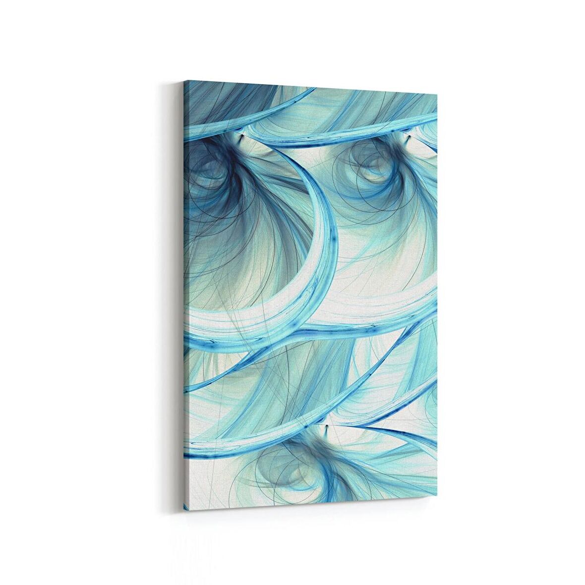 Olla 10322D Abstract Görsel Dikey Kanvas Tablo (Ölçü: 100X150)