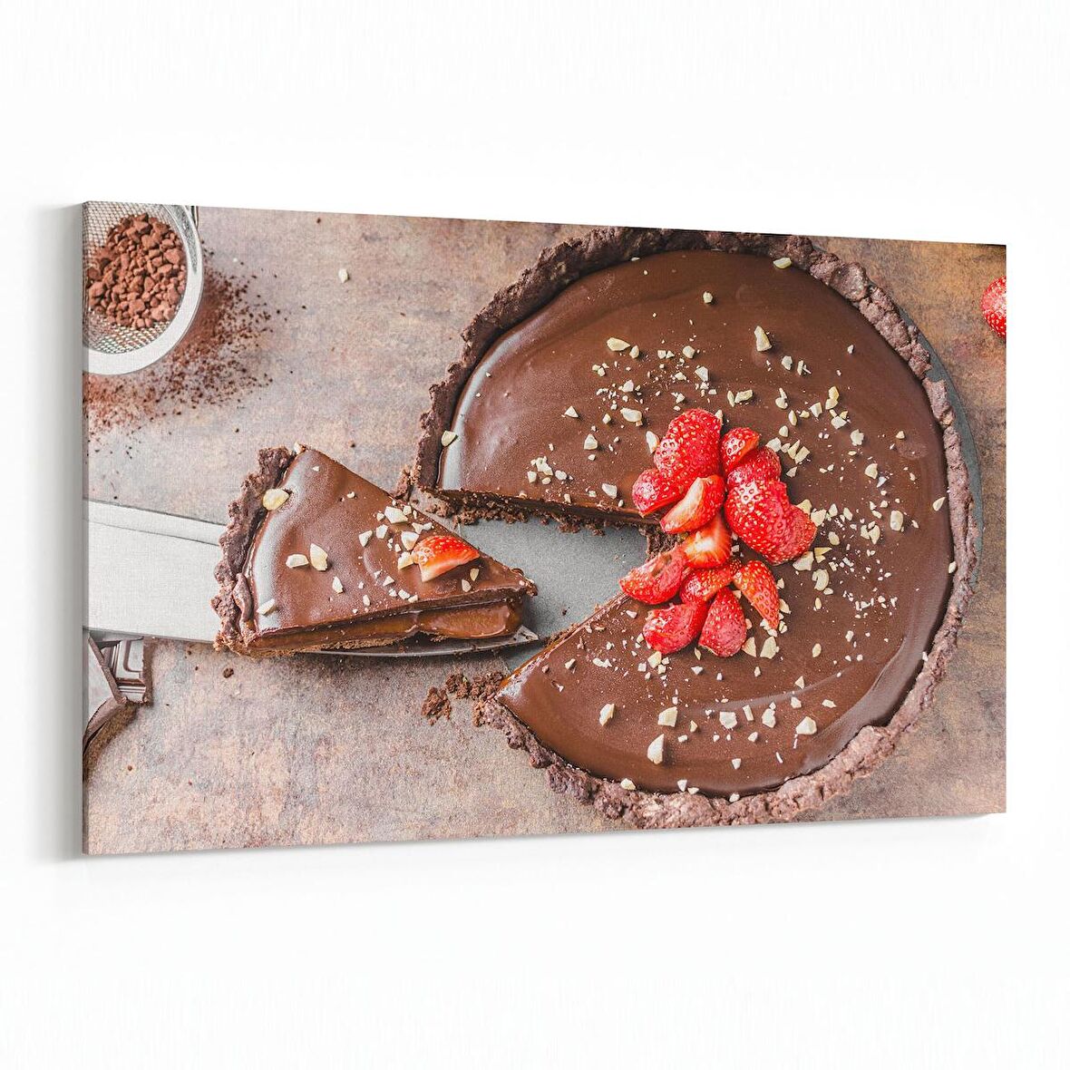 Olla 15216Y Gıda Görseli Yatay Kanvas Tablo (Ölçü: 90X60)