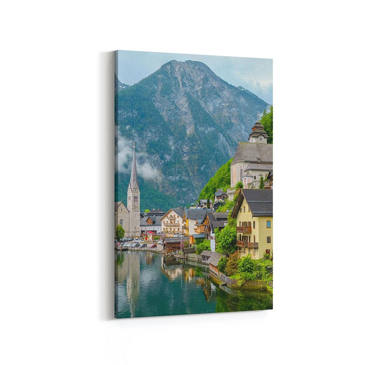 Olla 18804D Yapı Görseli Dikey Kanvas Tablo (Ölçü: 60X90)