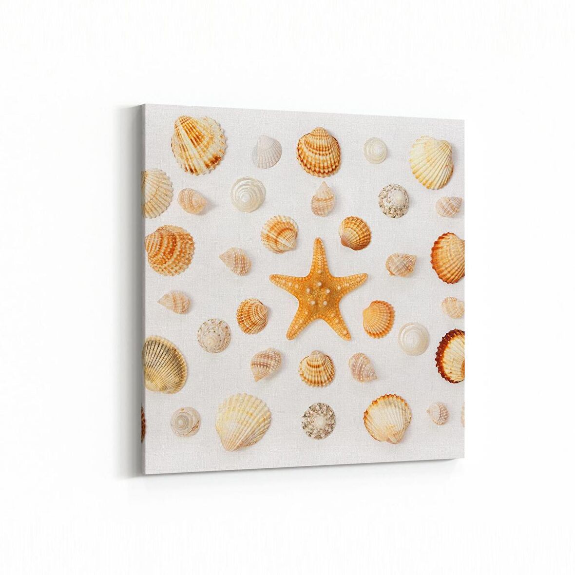 Olla 12962K Deniz / Okyanus Görseli Kare Kanvas Tablo (Ölçü: 100X100)