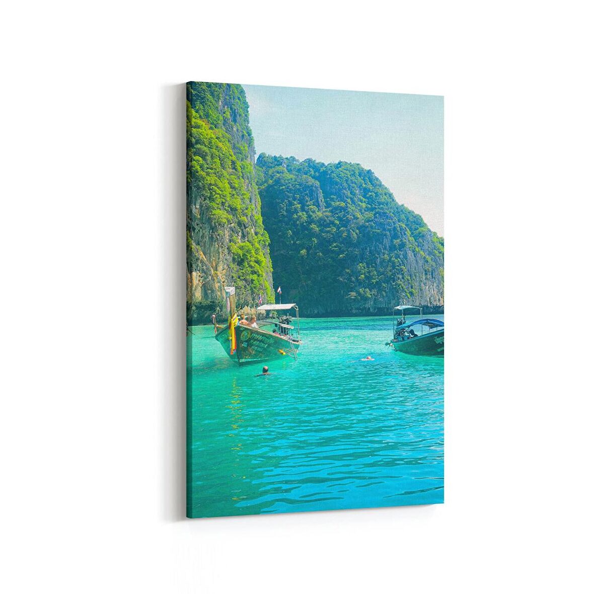 Olla 13422D Doğa / Manzara Görseli Dikey Kanvas Tablo (Ölçü: 80X120)