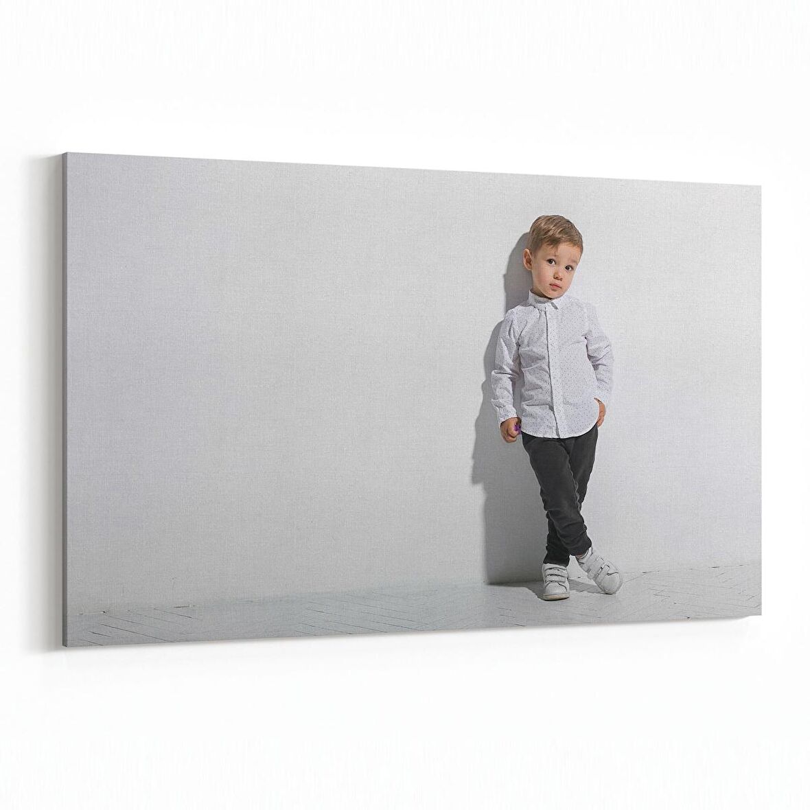 Olla 16903Y Model / Manken Görseli Yatay Kanvas Tablo (Ölçü: 90X60)