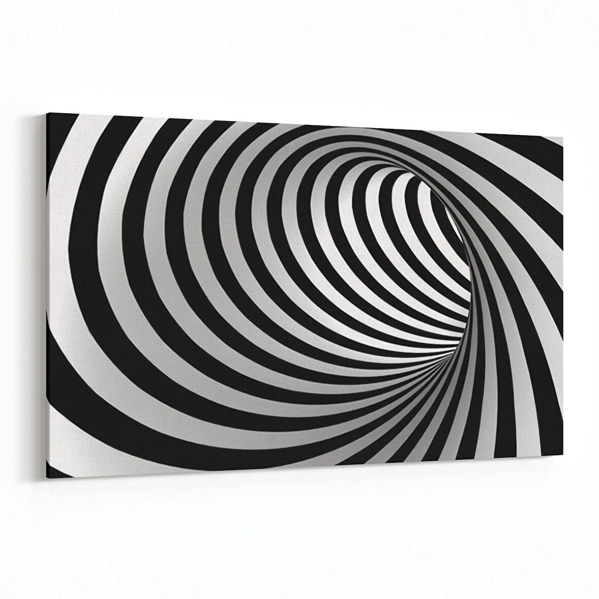 Olla 10226Y Abstract Girdap Görsel Yatay Kanvas Tablo (Ölçü: 120X80)