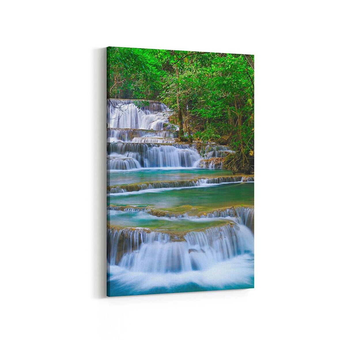 Olla 14252D Doğa / Manzara Görseli Dikey Kanvas Tablo (Ölçü: 100X150)