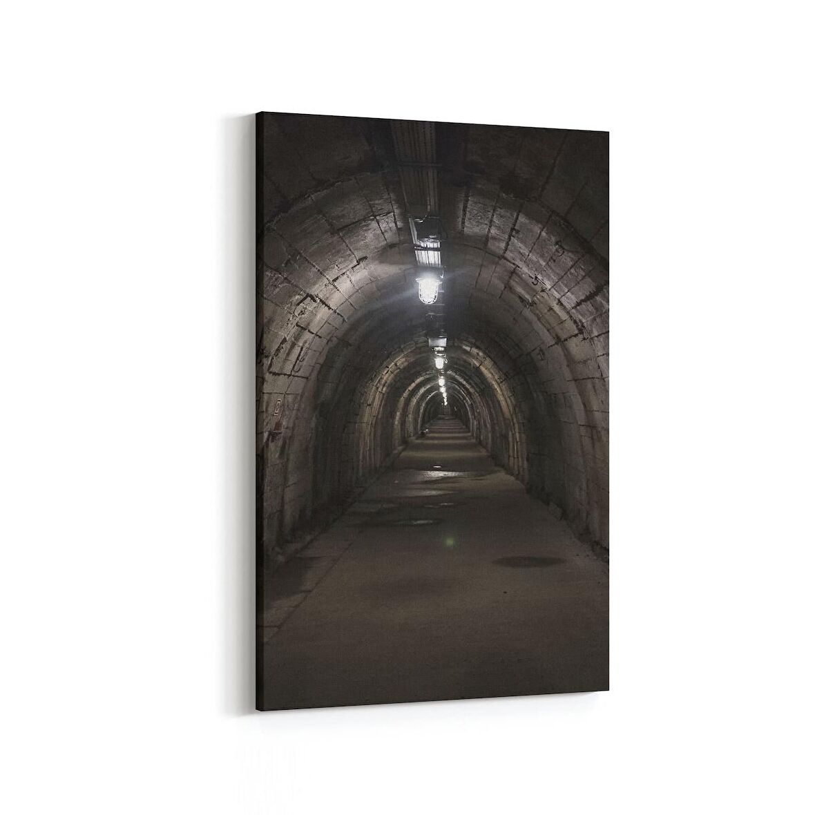 Olla 18490D Yapı Görseli Dikey Kanvas Tablo (Ölçü: 60X90)