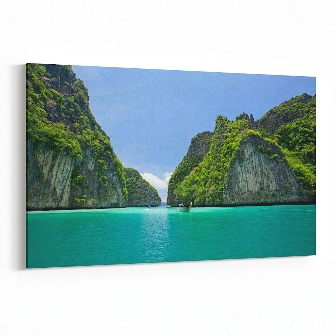 Olla 13221Y Doğa / Manzara Görseli Yatay Kanvas Tablo (Ölçü: 70X50)