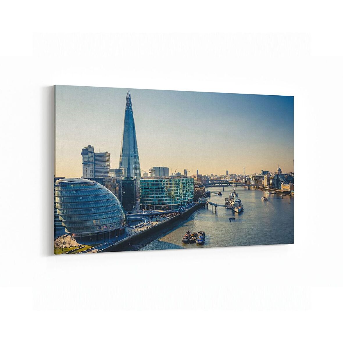 Olla 18327Y Yapı Görseli Yatay Kanvas Tablo (Ölçü: 90X60)