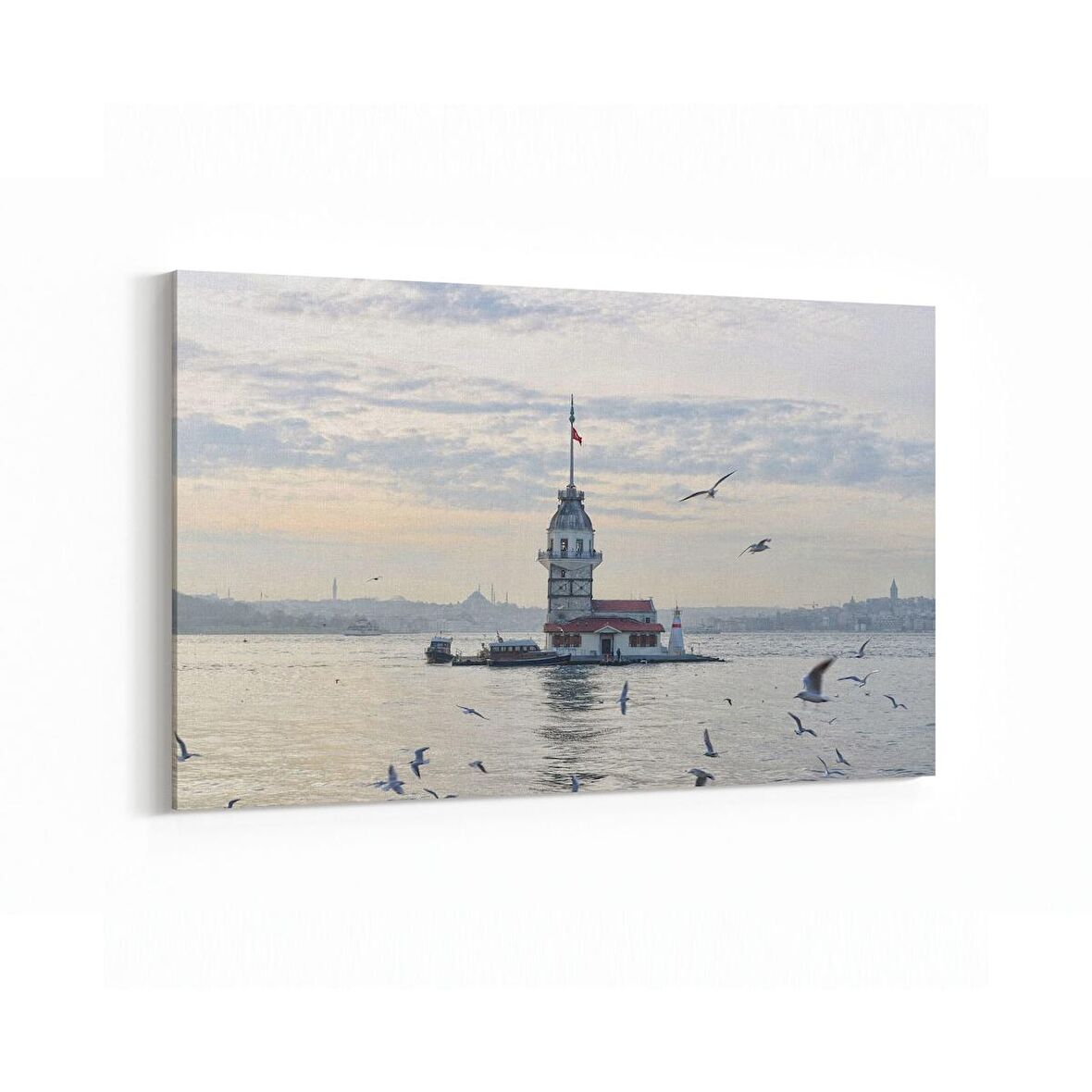 Olla 18951Y Yapı Görseli Yatay Kanvas Tablo (Ölçü: 30X20)