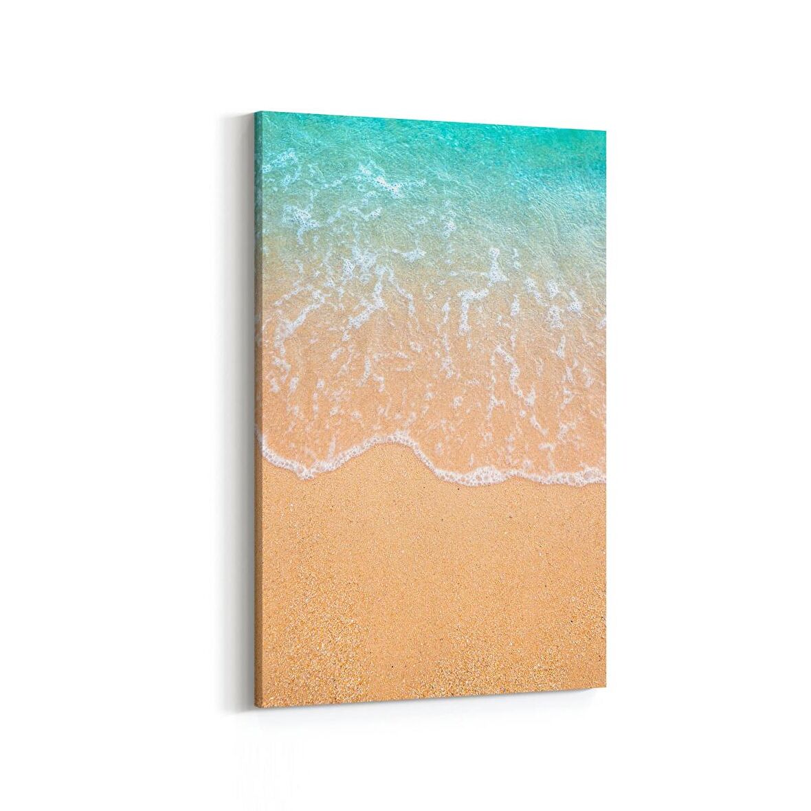 Olla 16414D Kumsal / Sahil Görseli Dikey Kanvas Tablo (Ölçü: 100X150)