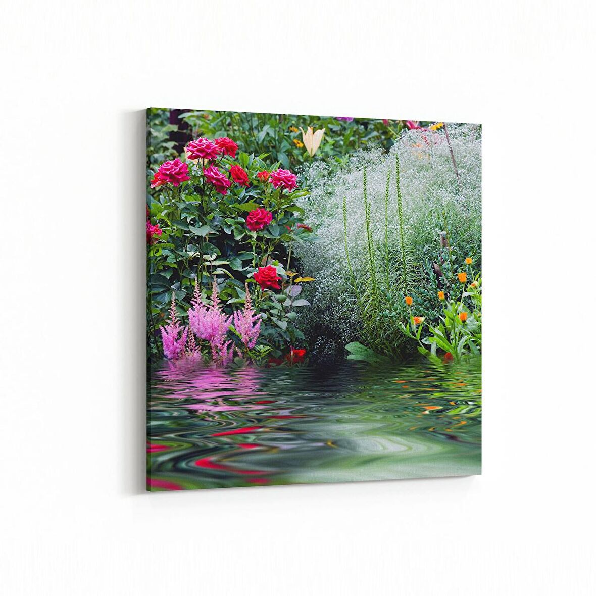 Olla 17069K Spa / Masaj Görseli Kare Kanvas Tablo (Ölçü: 30X30)