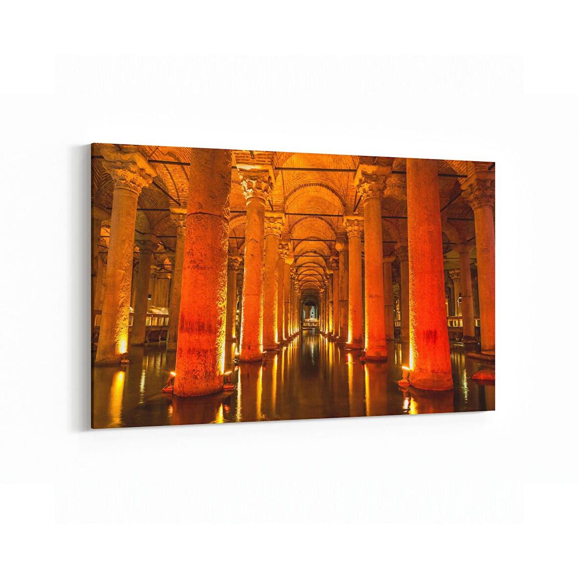 Olla 18194Y Yapı Görseli Yatay Kanvas Tablo (Ölçü: 30X20)