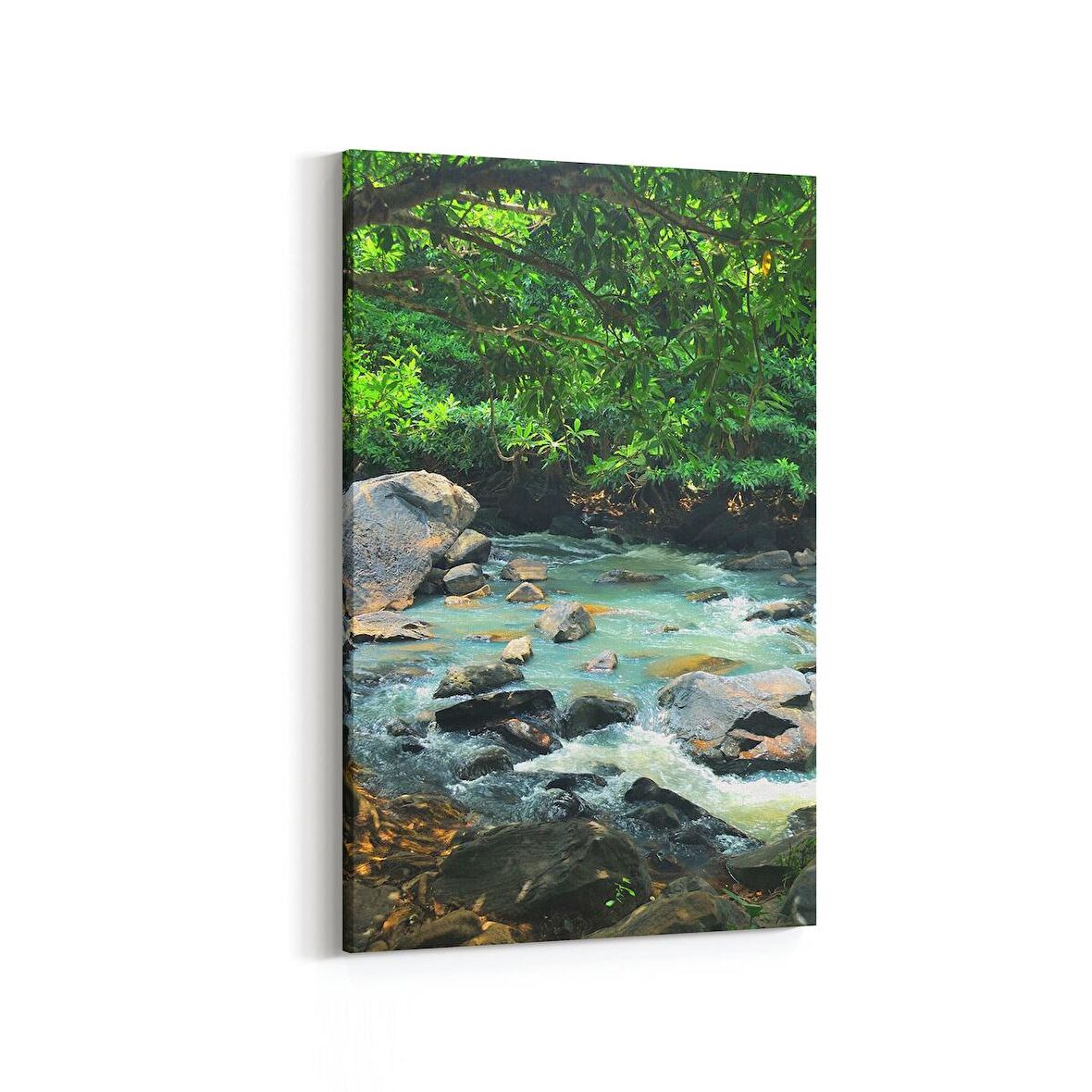 Olla 13217D Doğa / Manzara Görseli Dikey Kanvas Tablo (Ölçü: 20X30)