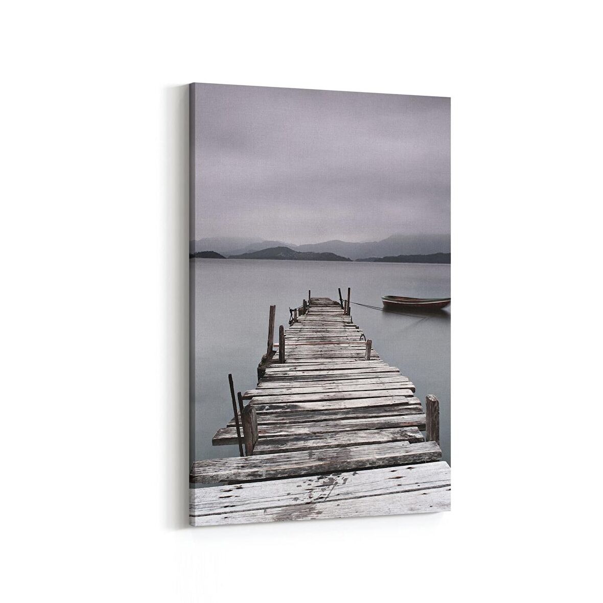 Olla 14586D Doğa / Manzara Görseli Dikey Kanvas Tablo (Ölçü: 100X150)