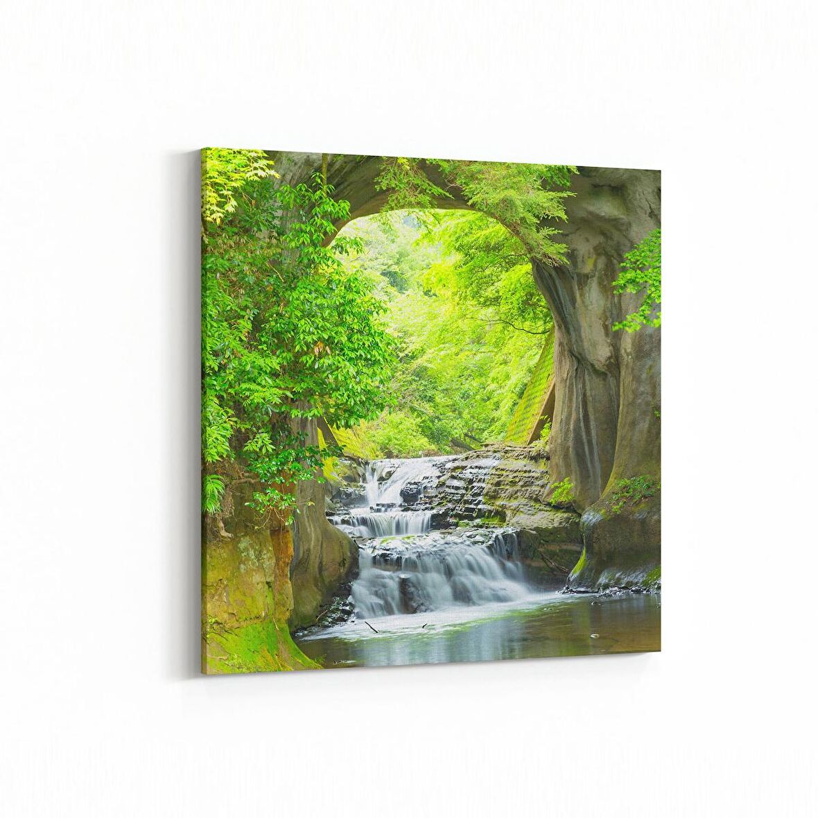 Olla 14336K Doğa / Manzara Görseli Kare Kanvas Tablo (Ölçü: 30X30)