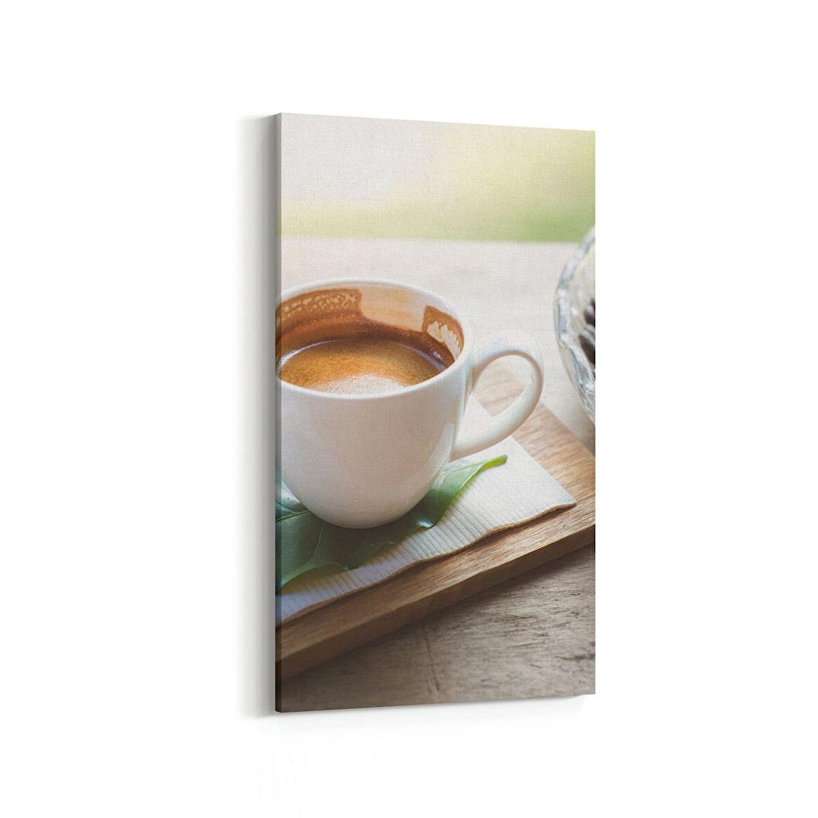 Olla 15306DD Gıda Görseli Dikey Dar Kanvas Tablo (Ölçü: 40X80)