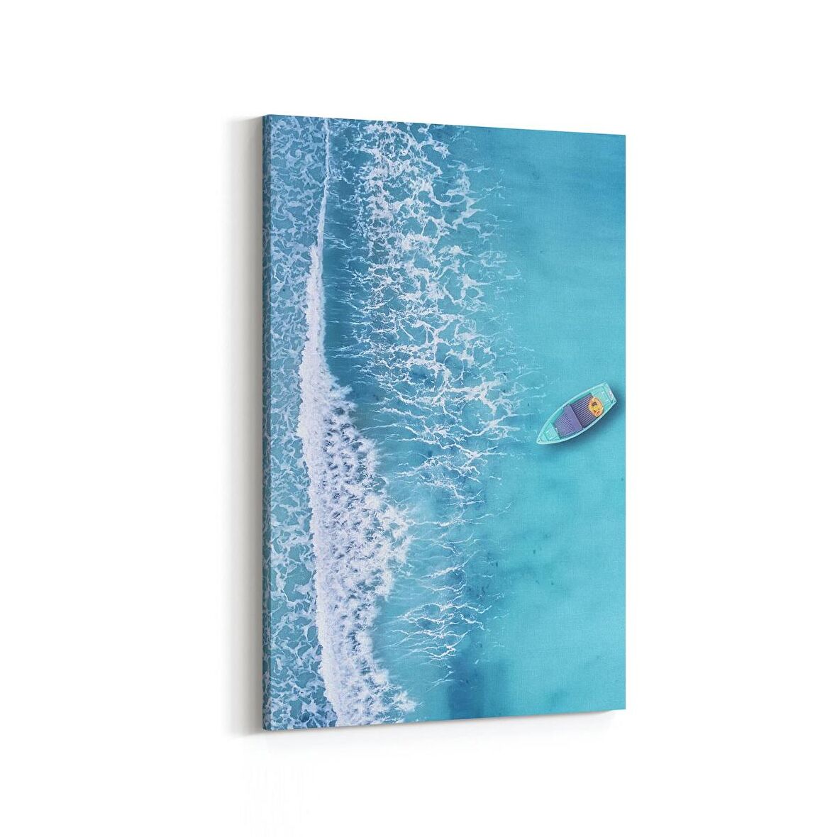 Olla 12871D Deniz / Okyanus Görseli Dikey Kanvas Tablo (Ölçü: 20X30)