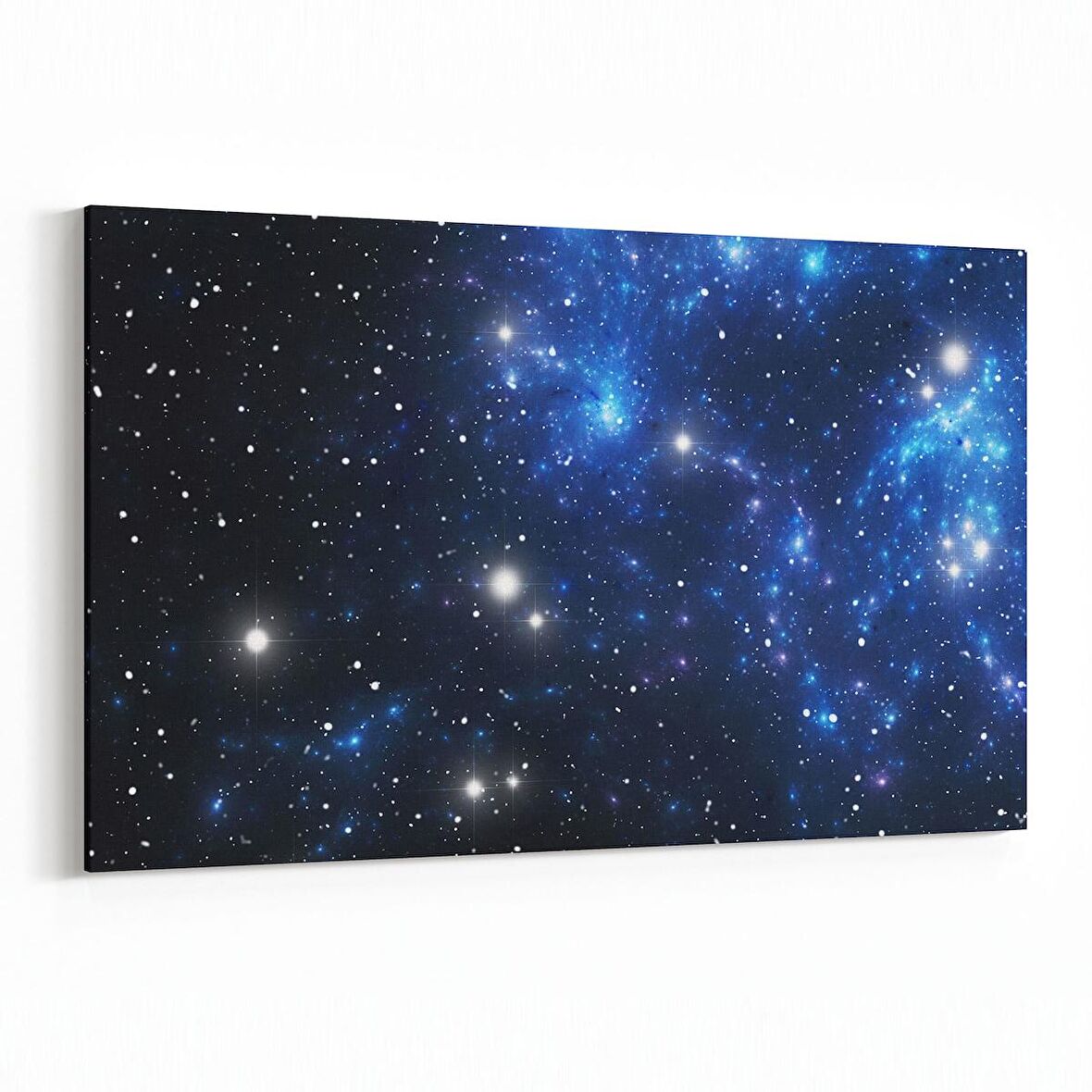 Olla 14863Y Gece Gökyüzü Görseli Yatay Kanvas Tablo (Ölçü: 150X100)