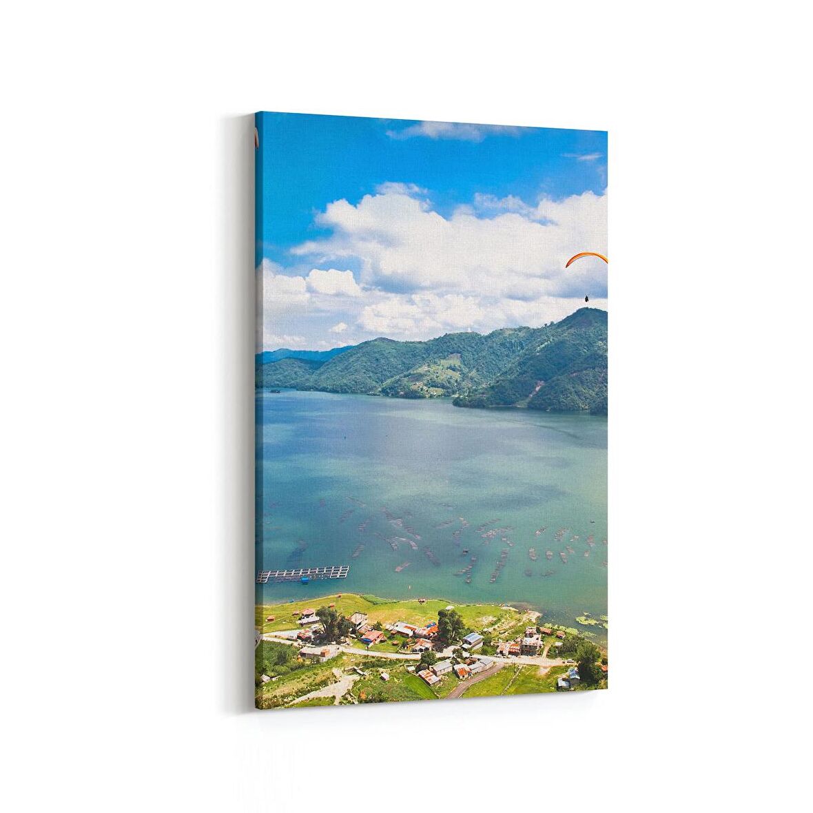 Olla 13601D Doğa / Manzara Görseli Dikey Kanvas Tablo (Ölçü: 100X150)