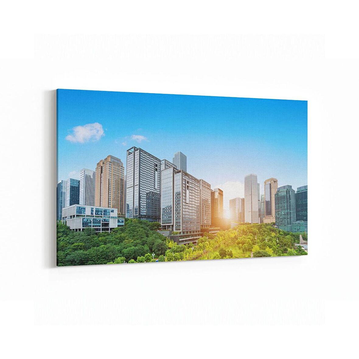 Olla 18230Y Yapı Görseli Yatay Kanvas Tablo (Ölçü: 30X20)