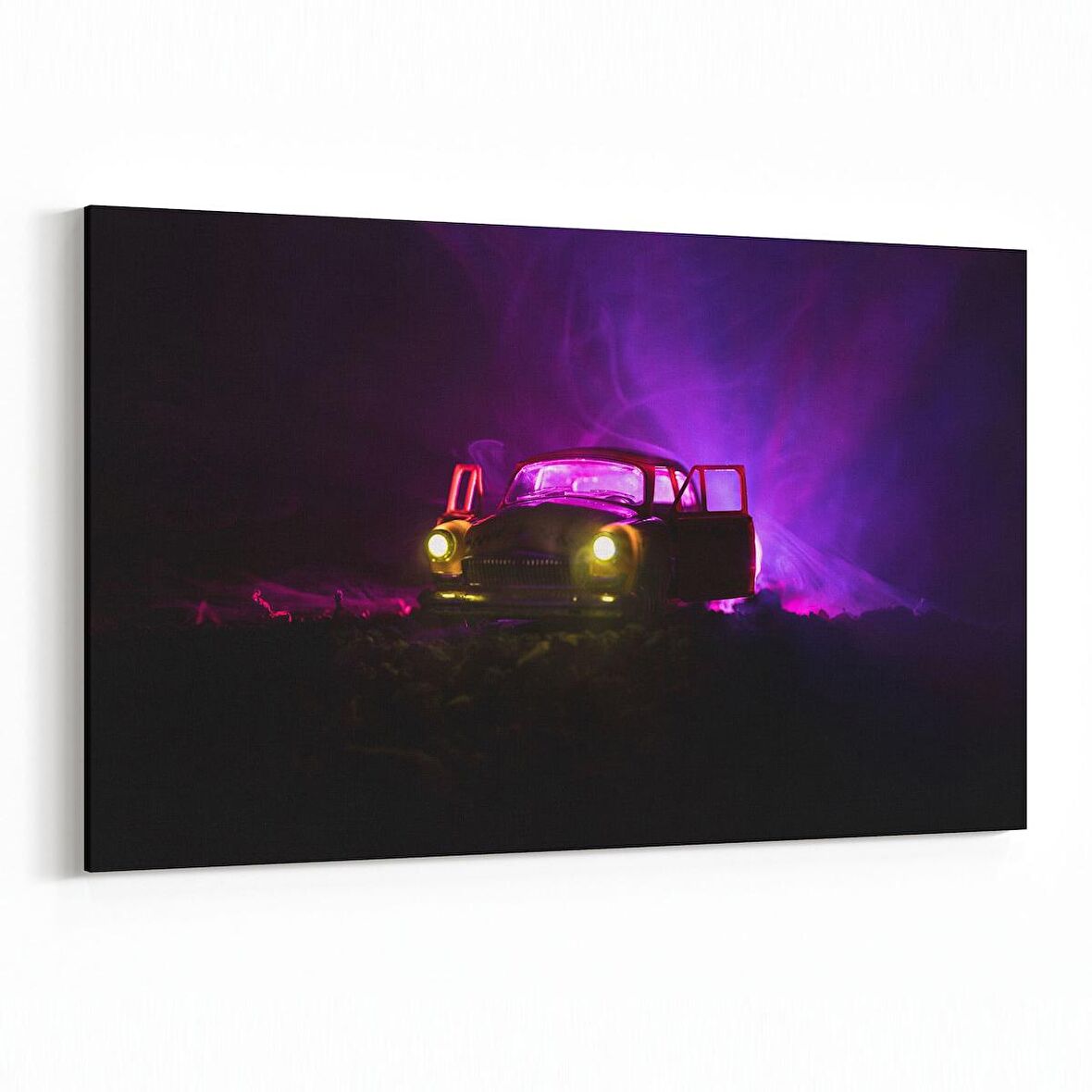 Olla 12215Y Araç Görseli Yatay Kanvas Tablo (Ölçü: 120X80)