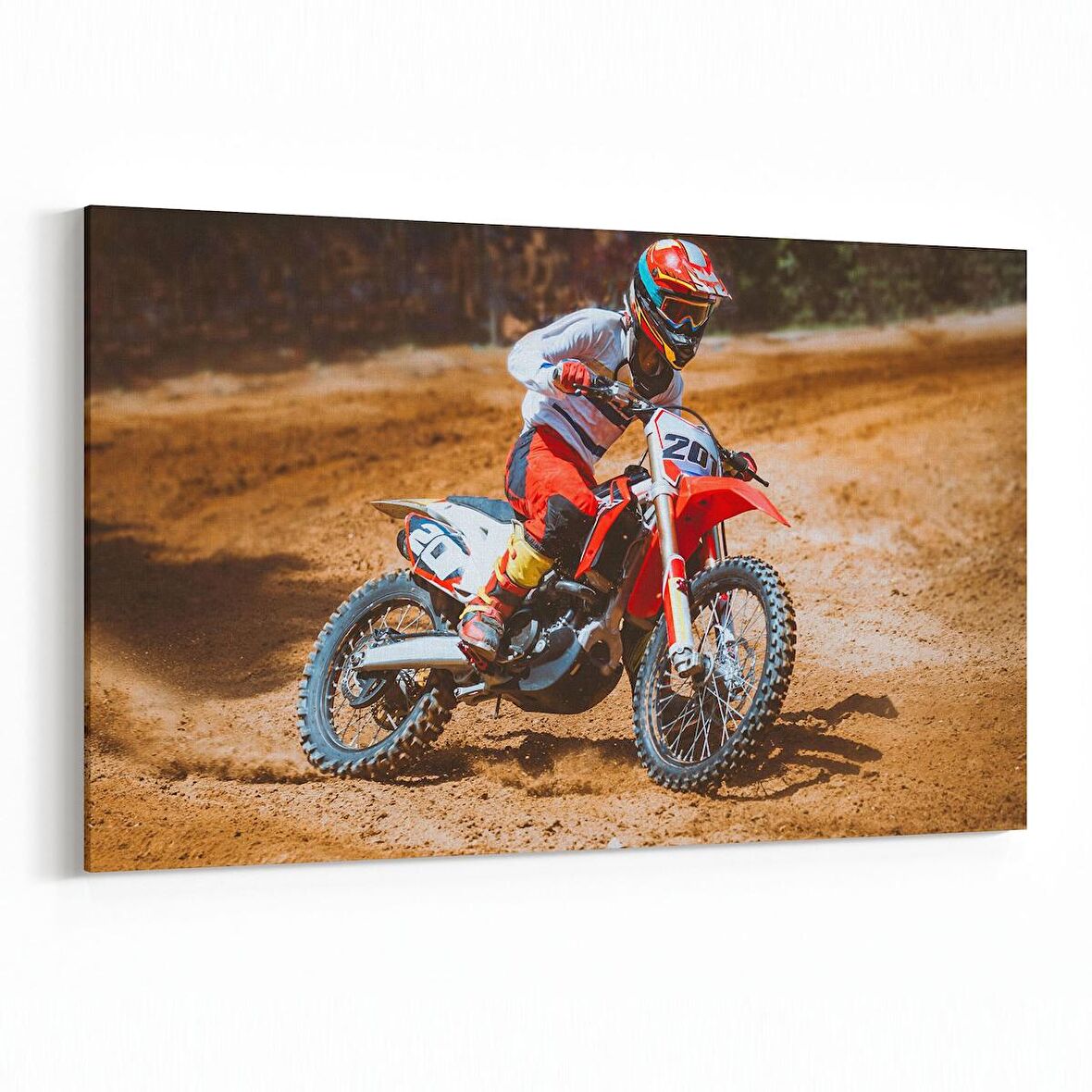 Olla 12377Y Araç Görseli Yatay Kanvas Tablo (Ölçü: 90X60)