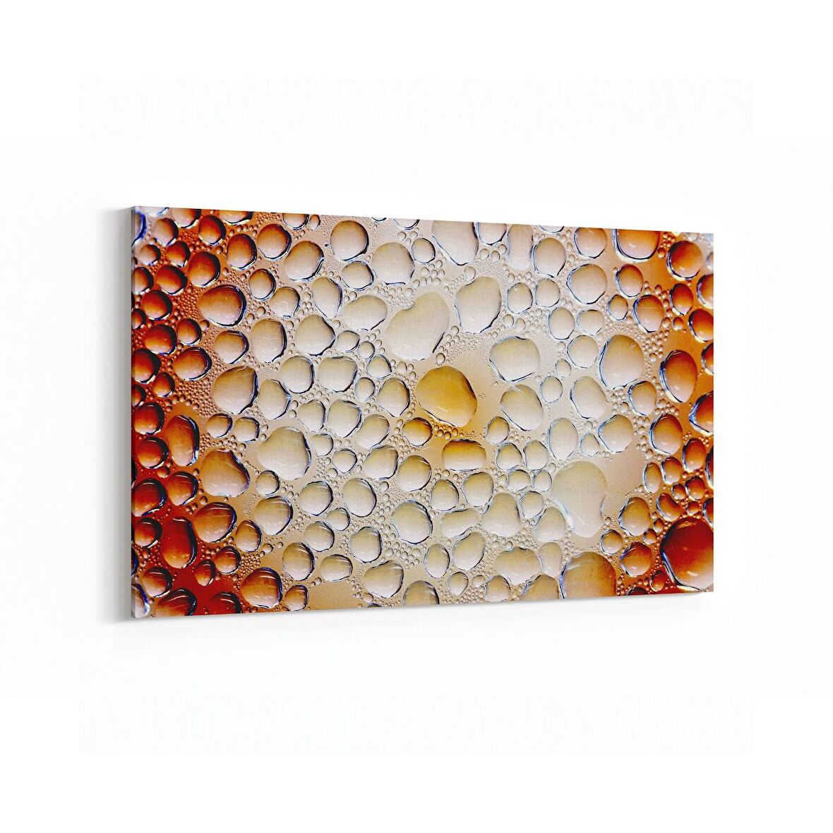 Olla 17291Y Su / Damla Görseli Yatay Kanvas Tablo (Ölçü: 90X60)