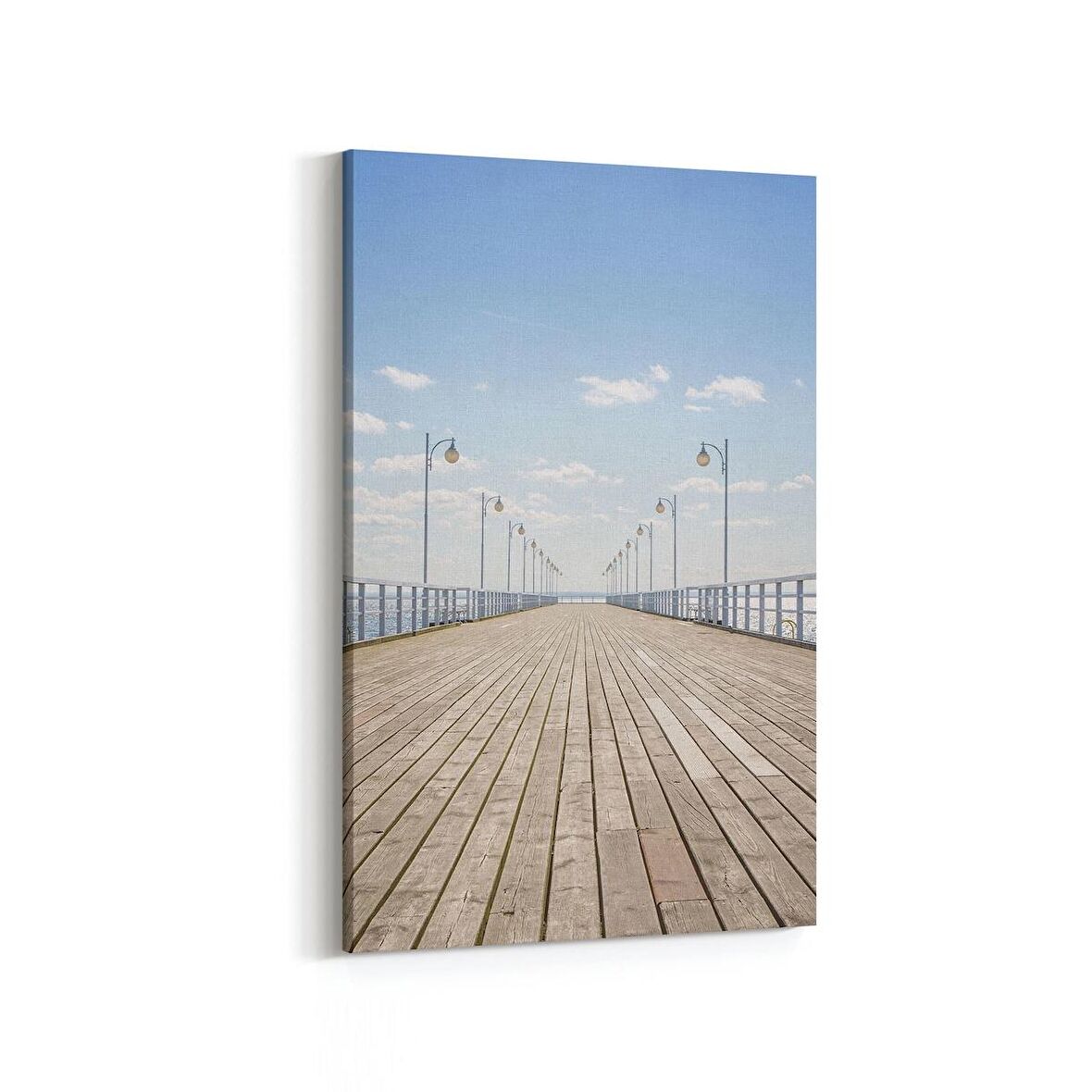 Olla 18159D Yapı Görseli Dikey Kanvas Tablo (Ölçü: 20X30)