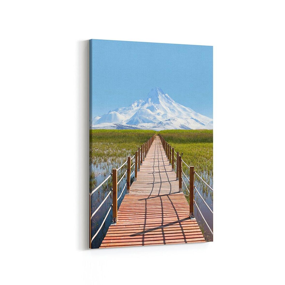 Olla 14158D Doğa / Manzara Görseli Dikey Kanvas Tablo (Ölçü: 80X120)