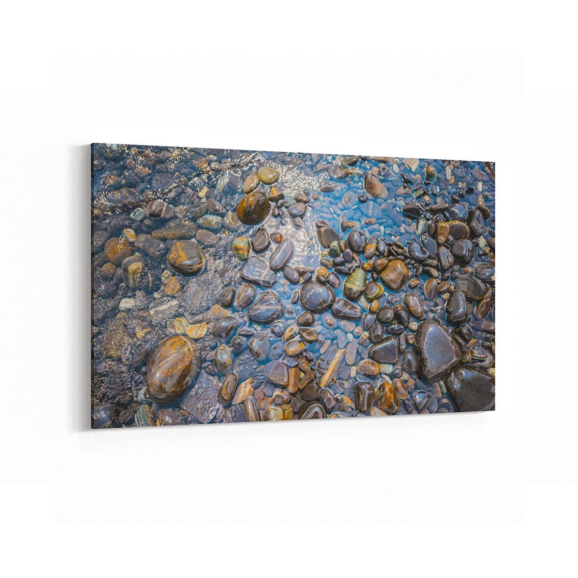 Olla 17334Y Taş / Tuğla Görseli Yatay Kanvas Tablo (Ölçü: 30X20)