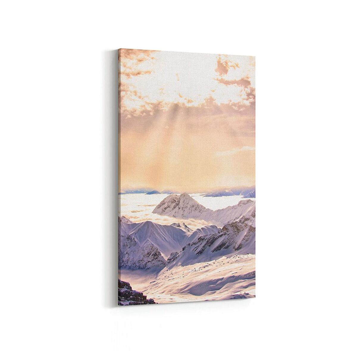 Olla 13183DD Doğa / Manzara Görseli Dikey Dar Kanvas Tablo (Ölçü: 40X80)