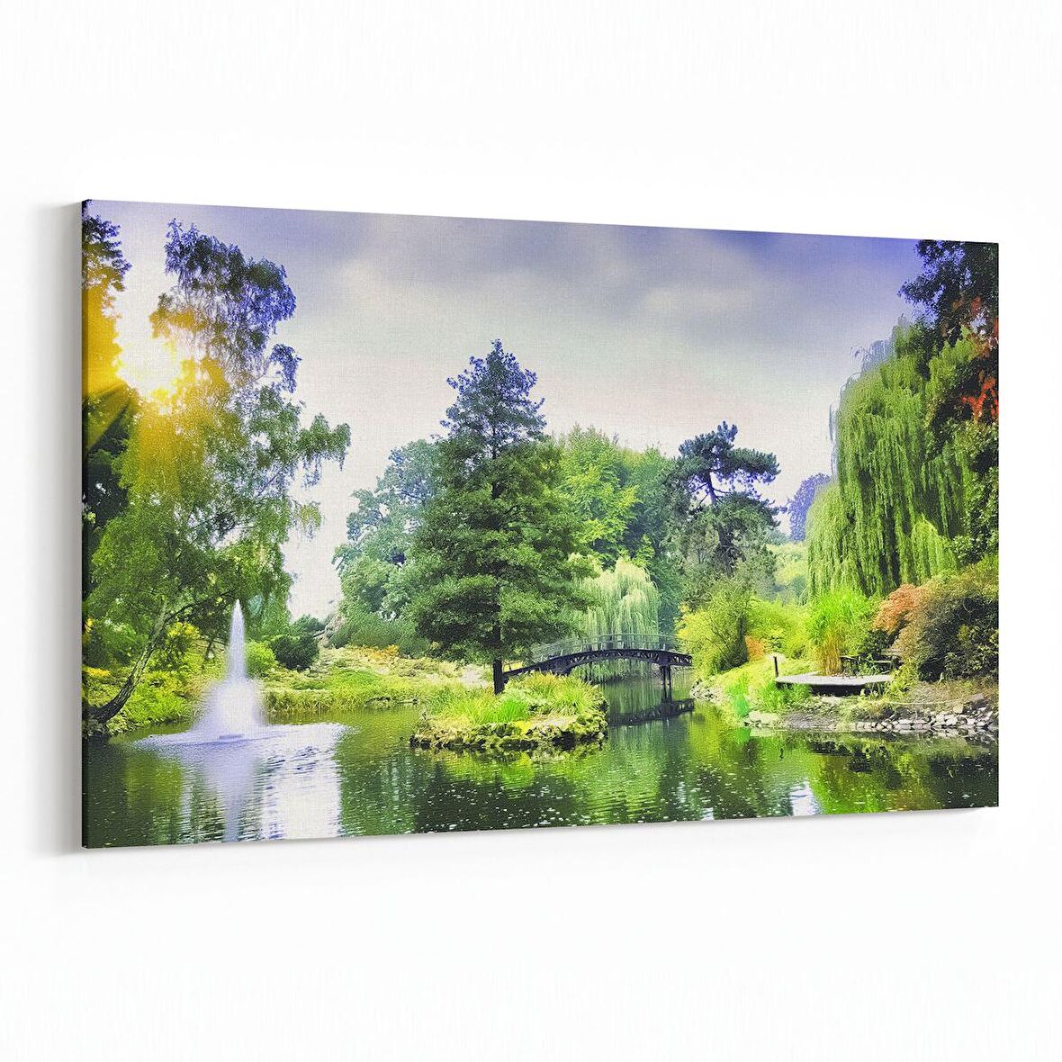 Olla 13384Y Doğa / Manzara Görseli Yatay Kanvas Tablo (Ölçü: 30X20)