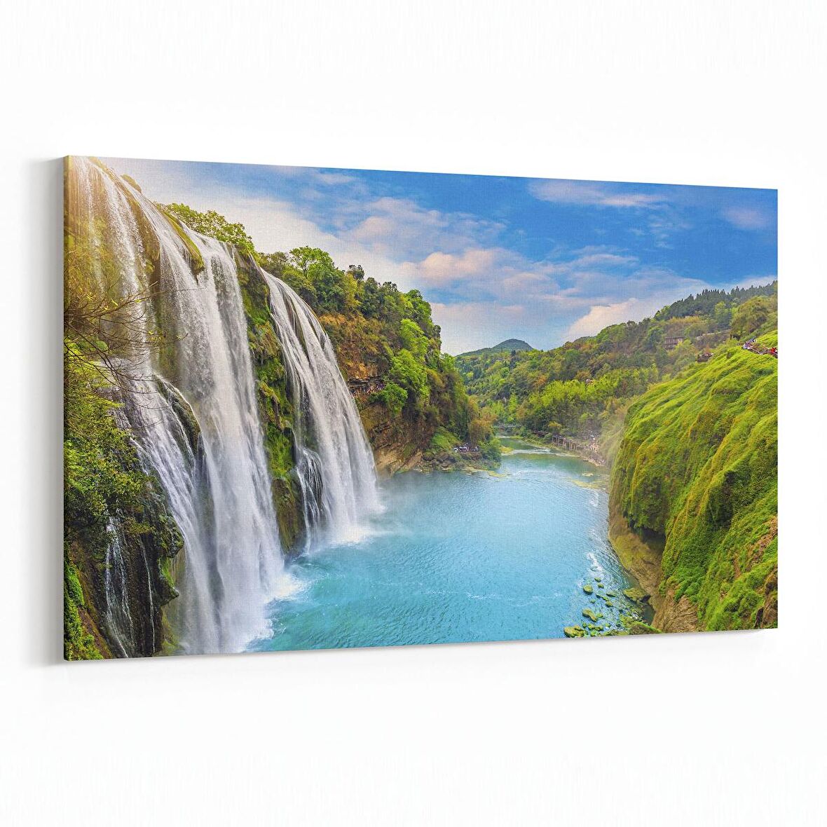 Olla 14093Y Doğa / Manzara Görseli Yatay Kanvas Tablo (Ölçü: 120X80)