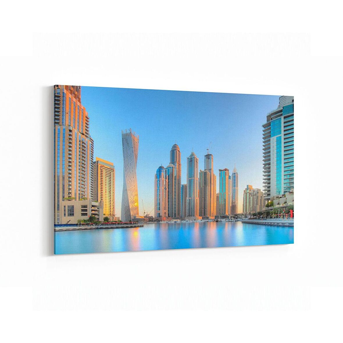 Olla 18223Y Yapı Görseli Yatay Kanvas Tablo (Ölçü: 90X60)