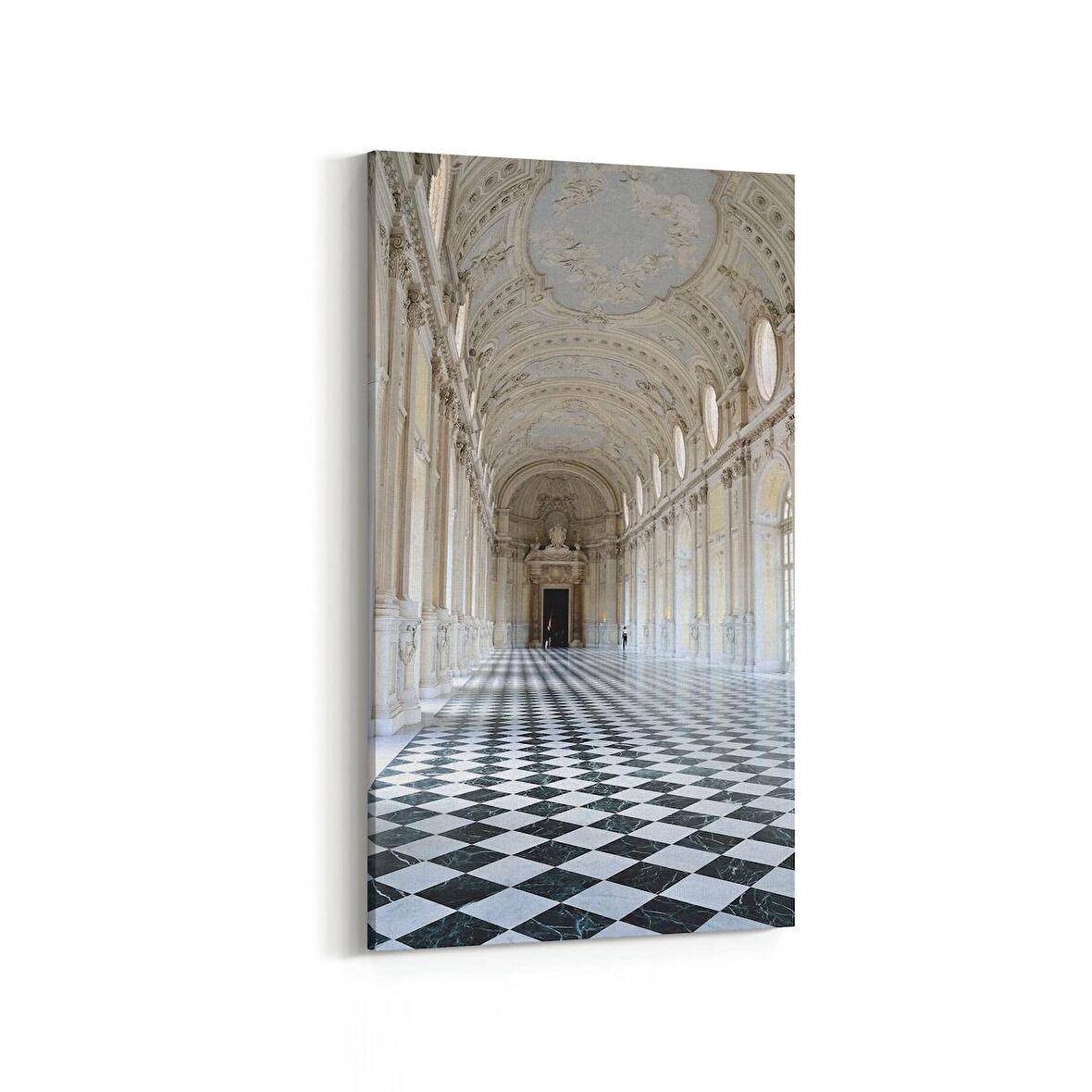 Olla 18291DD Yapı Görseli Dikey Dar Kanvas Tablo (Ölçü: 60X120)