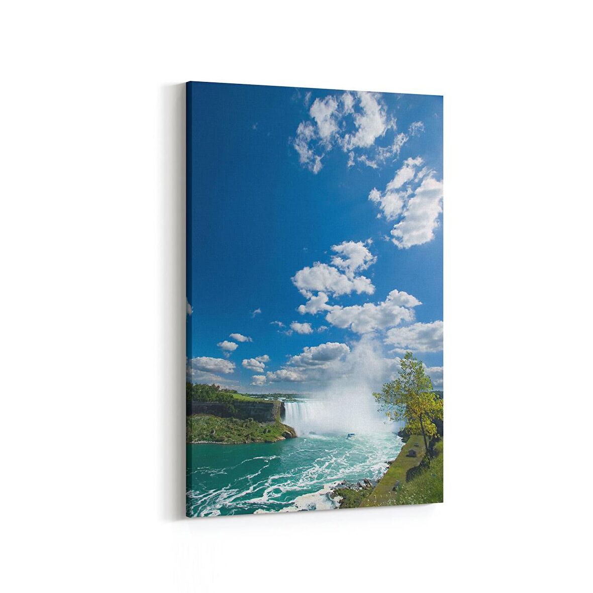 Olla 13631D Doğa / Manzara Görseli Dikey Kanvas Tablo (Ölçü: 80X120)