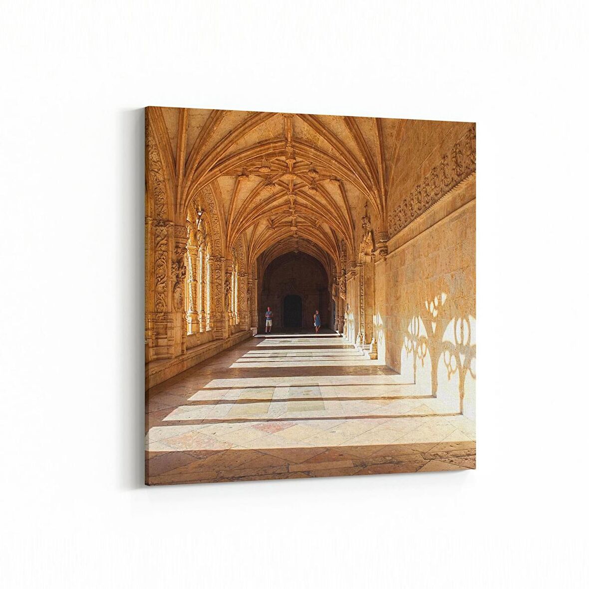 Olla 18852K Yapı Görseli Kare Kanvas Tablo (Ölçü: 25X25)