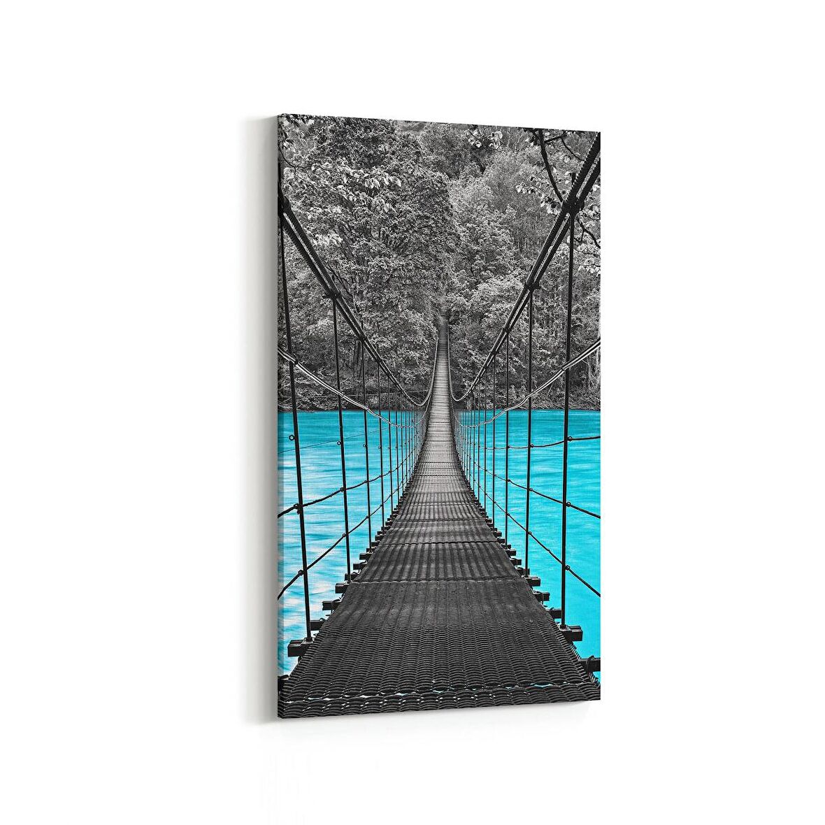 Olla 13700DD Doğa / Manzara Görseli Dikey Dar Kanvas Tablo (Ölçü: 60X120)