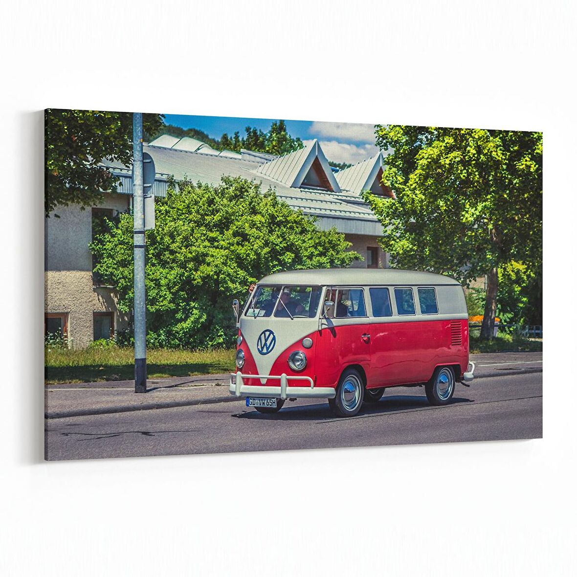 Olla 12225Y Araç Görseli Yatay Kanvas Tablo (Ölçü: 45X30)