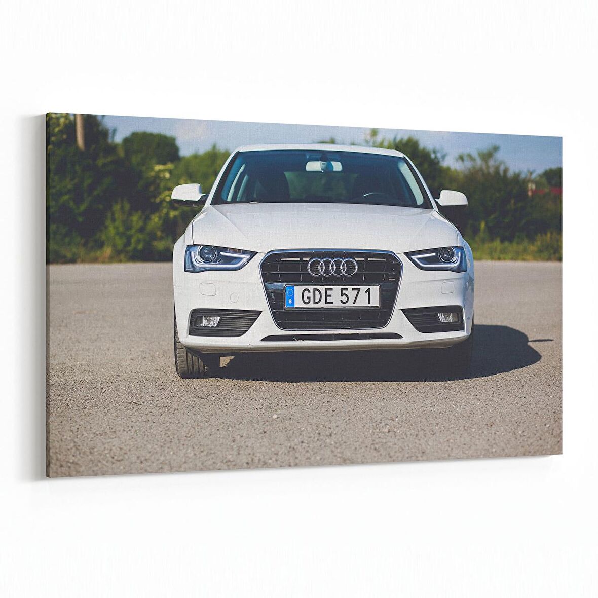 Olla 12233Y Araç Görseli Yatay Kanvas Tablo (Ölçü: 30X20)