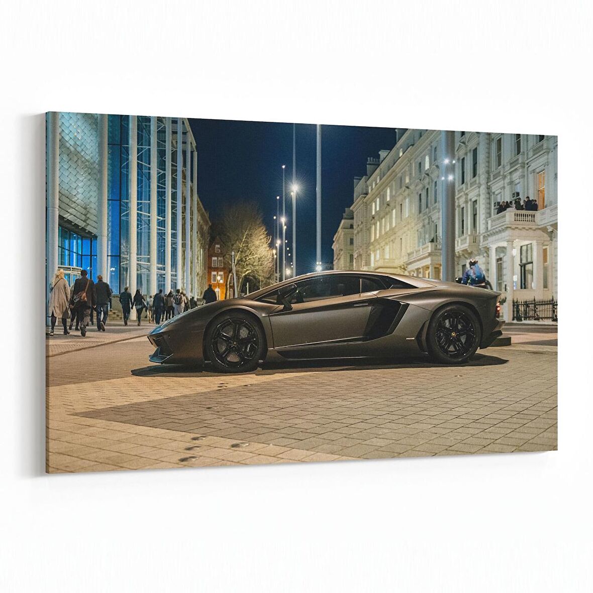 Olla 12393Y Araç Görseli Yatay Kanvas Tablo (Ölçü: 90X60)