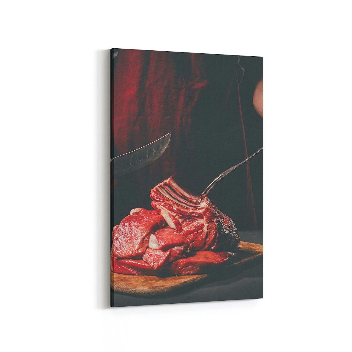 Olla 15310D Gıda Görseli Dikey Kanvas Tablo (Ölçü: 100X150)