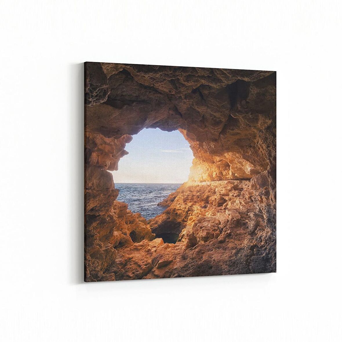 Olla 14524K Doğa / Manzara Görseli Kare Kanvas Tablo (Ölçü: 25X25)